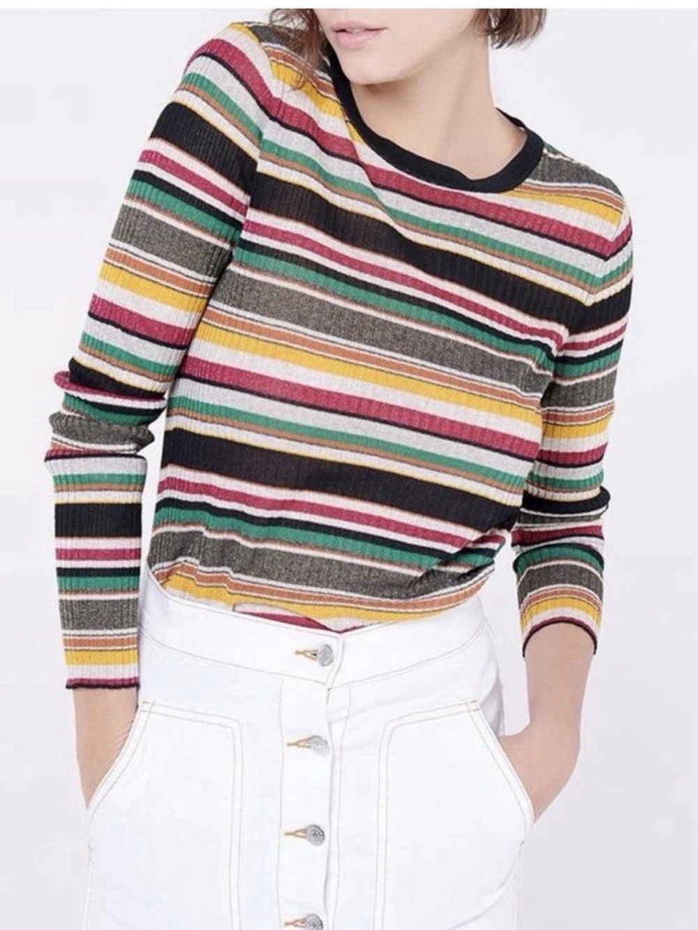 Veronica Beard Stripe Sweater